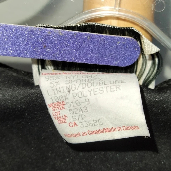 Vintage Tradition Black Lace Long Sleeves Top Small - Picture 6 of 7